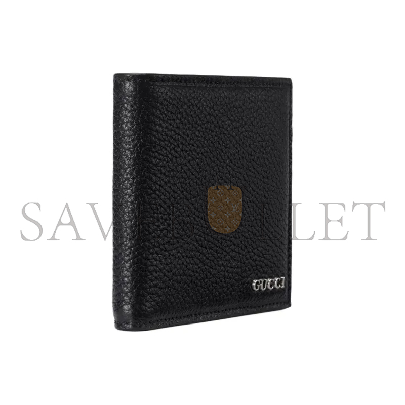 GUCCI BI-FOLD WALLET WITH GUCCI LOGO 771153 (21*9cm)